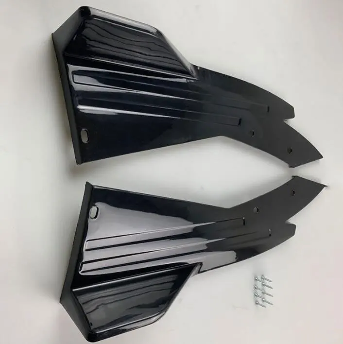 2 шт. задний бампер автомобиля крылышки для губ боковая юбка разделители спойлер