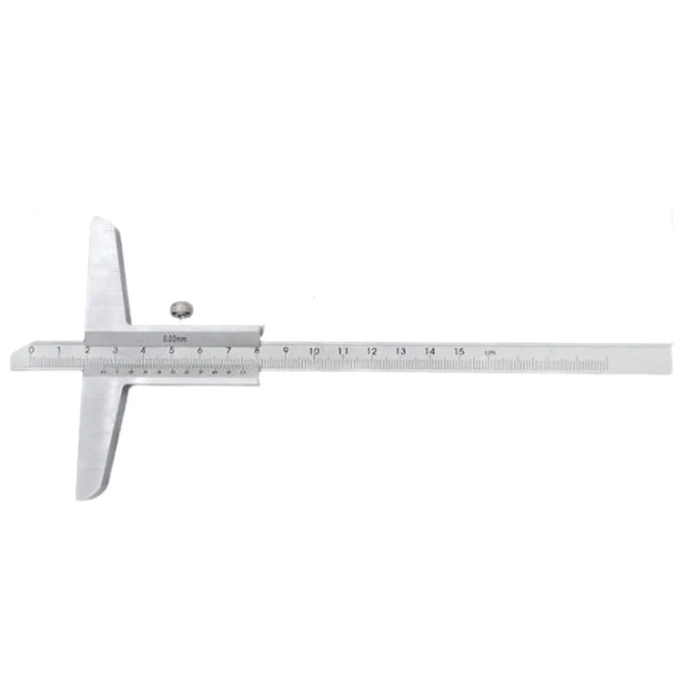 

Layout Tools Depth Caliper Measuring DepthTool Wear-resistant Woodworking Tools 0-150mm Brand New Corrosion-resistant