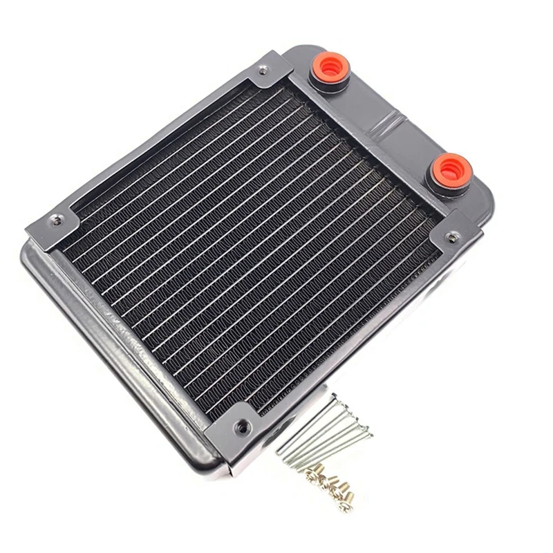 

PC Water Cooling Aluminum Radiator 18 Pipe 120mm for Computer LED Beauty Apparatus CPU Water Cool System