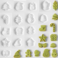 christmas mini polymer clay cutter mapple leaf tree earring pendant emboss stamp cutting mold pottery ceramic tools hobby craft