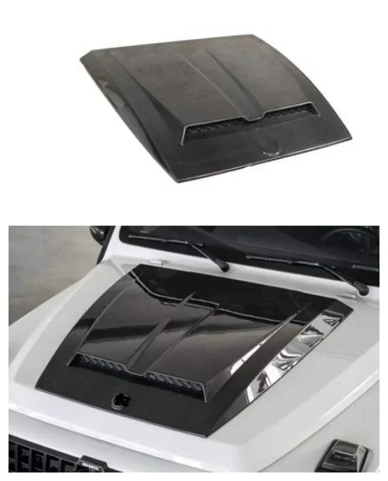 Настоящий комплект капота двигателя из углеродного волокна для Mercedes Benz G Class W463 G350