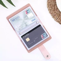 card package card cover wallet luxury design purse fashion short money bag ladies card holder female wallet bank card holder