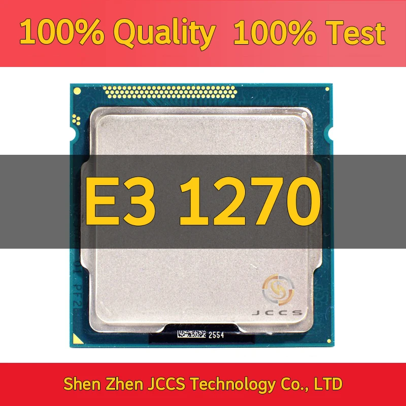 

Used Xeon E3 1270 3.4GHz LGA 1155 8MB Quad Core CPU Processor SR00N