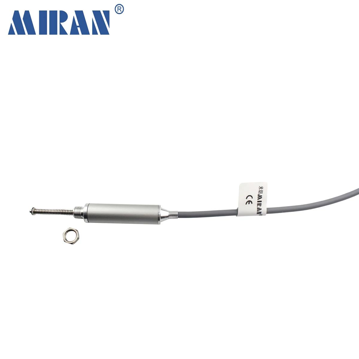 Miran KPM12R2 15mm-300mm Automatic Reset Linear Displacement Sensor Electronic Ruler Miniature Spring Displacement Transducer enlarge
