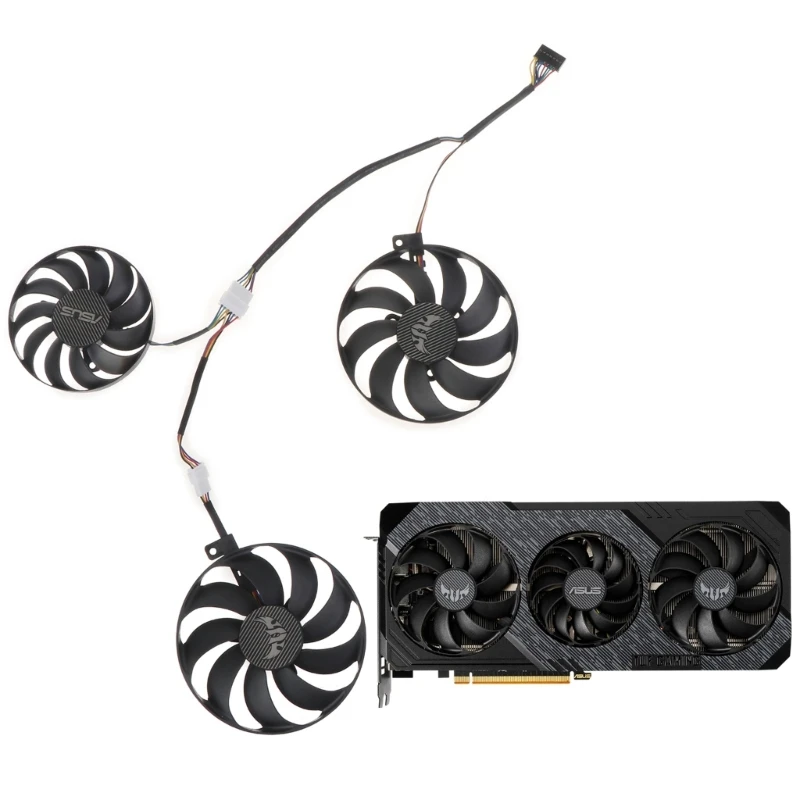

Вентилятор видеокарты 57EC 12 В, 4 контакта, VGA, для Asus Radeon RX 5700 XT 8 Гб TUF X3 EVO