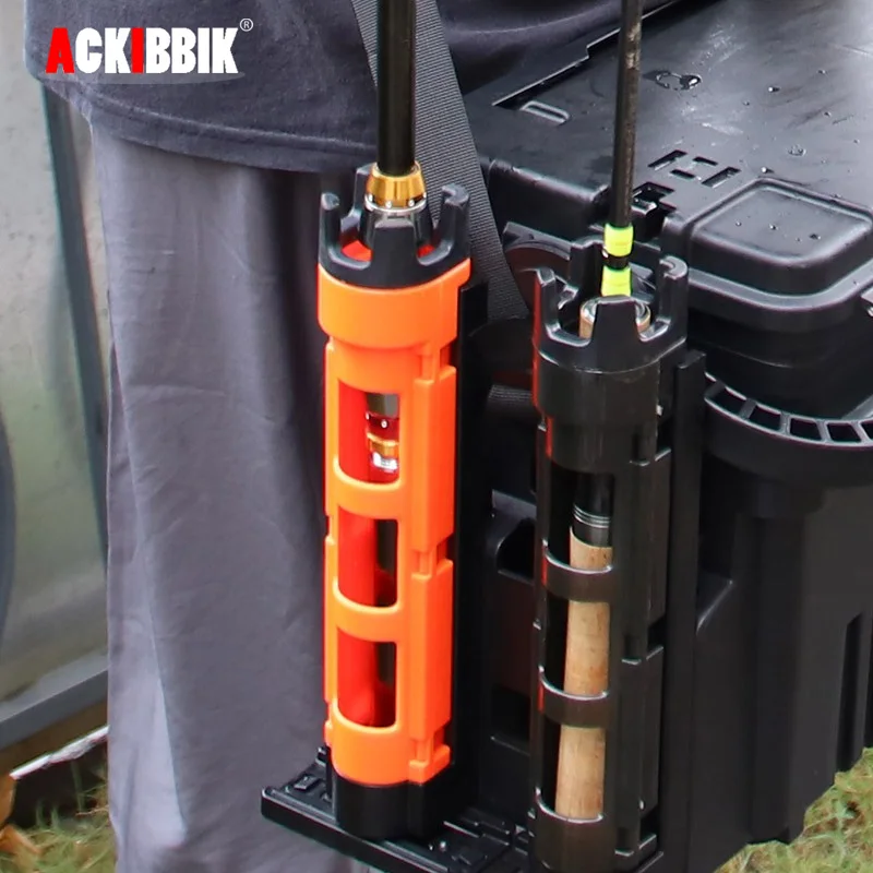 1 шт. Ackibbik рыболовная коробка подставка для удочки держатель рыболовные коробки