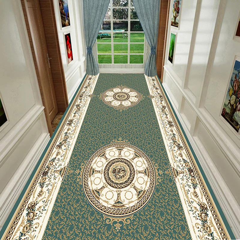 

Customize Nordic Persian Hallway Carpet Home/hotel Corridor Aisle Long Rug Bay Window Tatami Mat Entrance Kitchen Mat