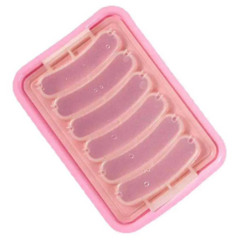 

Silicone Sausage Mold 6-Cavity Non-Stick Baking Mould For Baking French Baguettes/Hot Dog Buns Mini Loaf Baking Pans Mini Bread