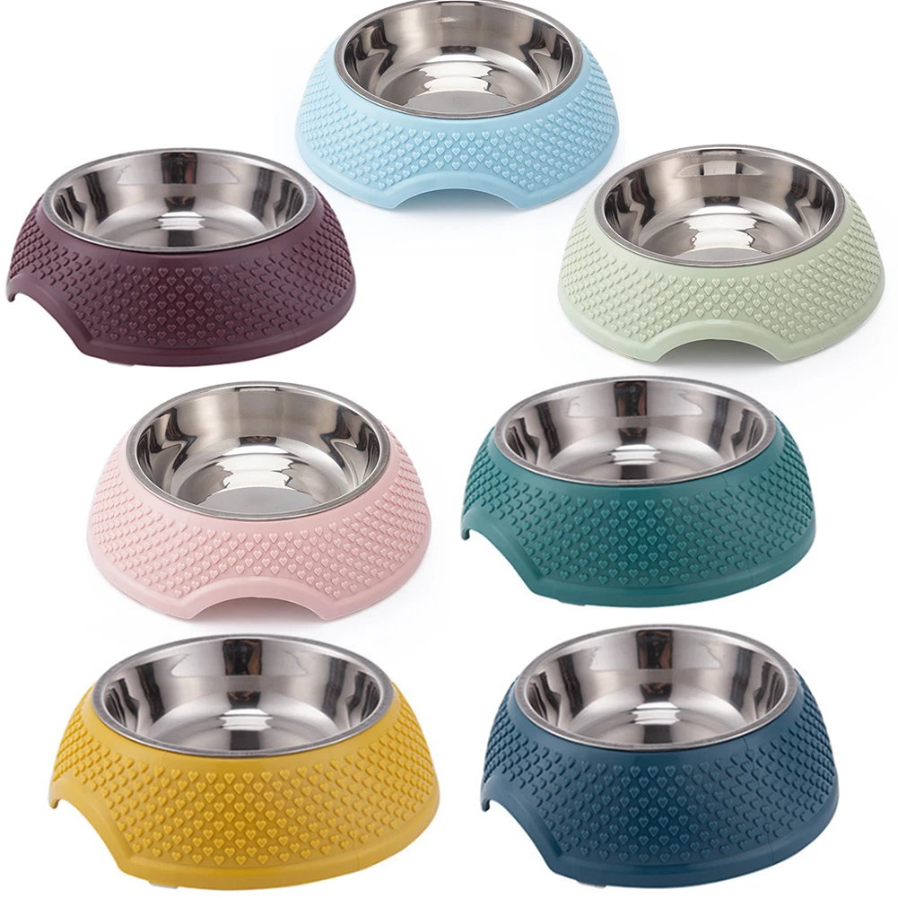 

Fruit Dog Bowl Convenient Stainless Steel Bowls Dog Plate Water Dogs Food Bowl Pet Puppy Cat Bowl Feeder Dogs Water Bowl Drinker