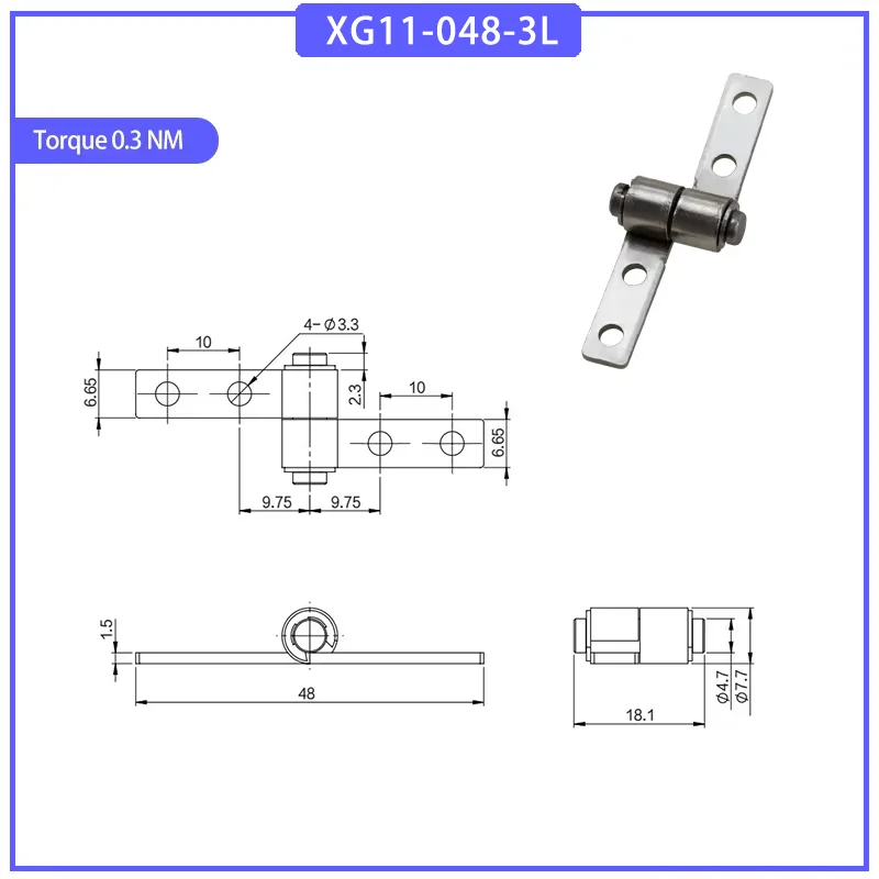 Дверной шарнир HTAN