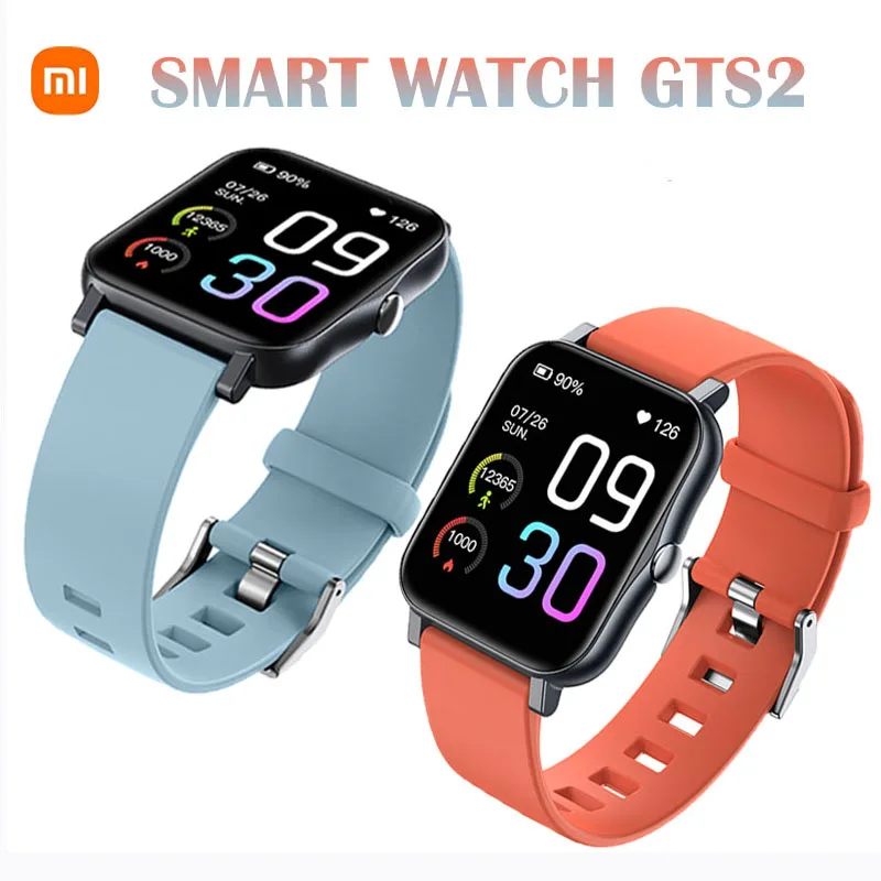 

Xiaomi Smartwatch Woman GTS2 Fitness Bracelet Watches Men Sports Pedometers Tracker Heart-rate Monitor Pulse Oximeter Wristband