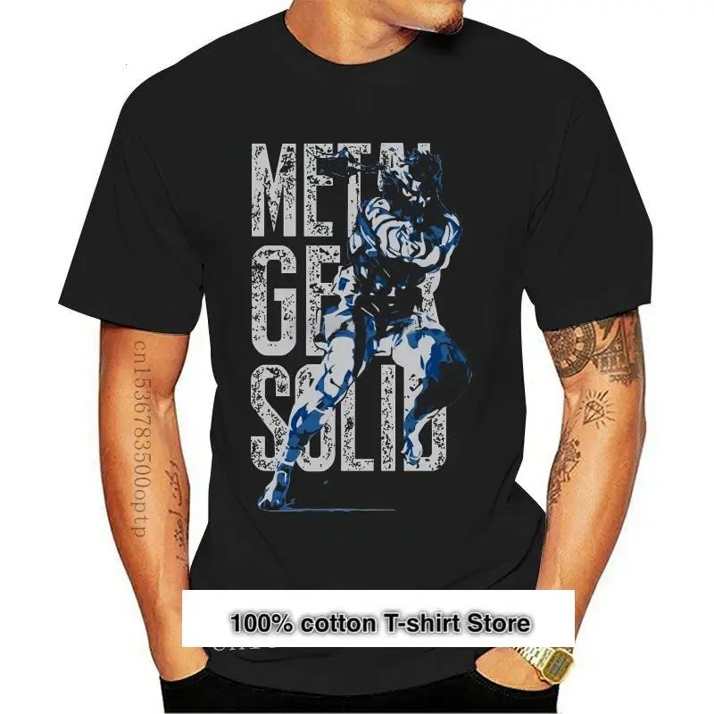 

New Impressionante Metal Gear Solid Magliette Collare Rotondo Ragazzo 100 Cotone T Camicette t shirt Alla Moda