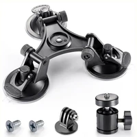 suction cup low angle action camera tripod suction cup with gimbal 7cm car suction cup strong suction for steady shooting