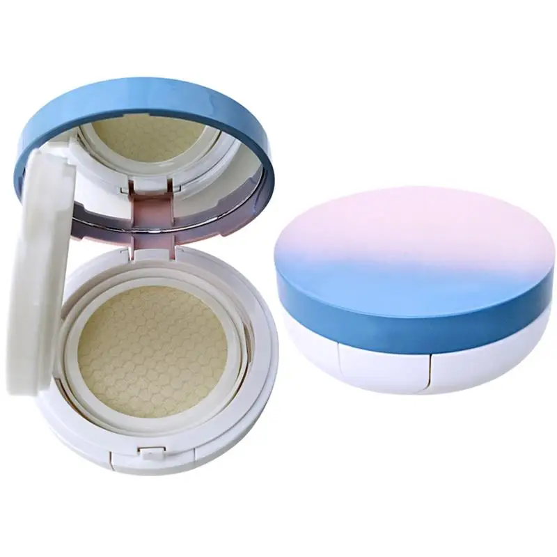 

2pcs 15ml Empty Cushion Foundation Case With Sponge Puff Makeup Powder BB Cream Container Cushion Foundation Cases With Puffs