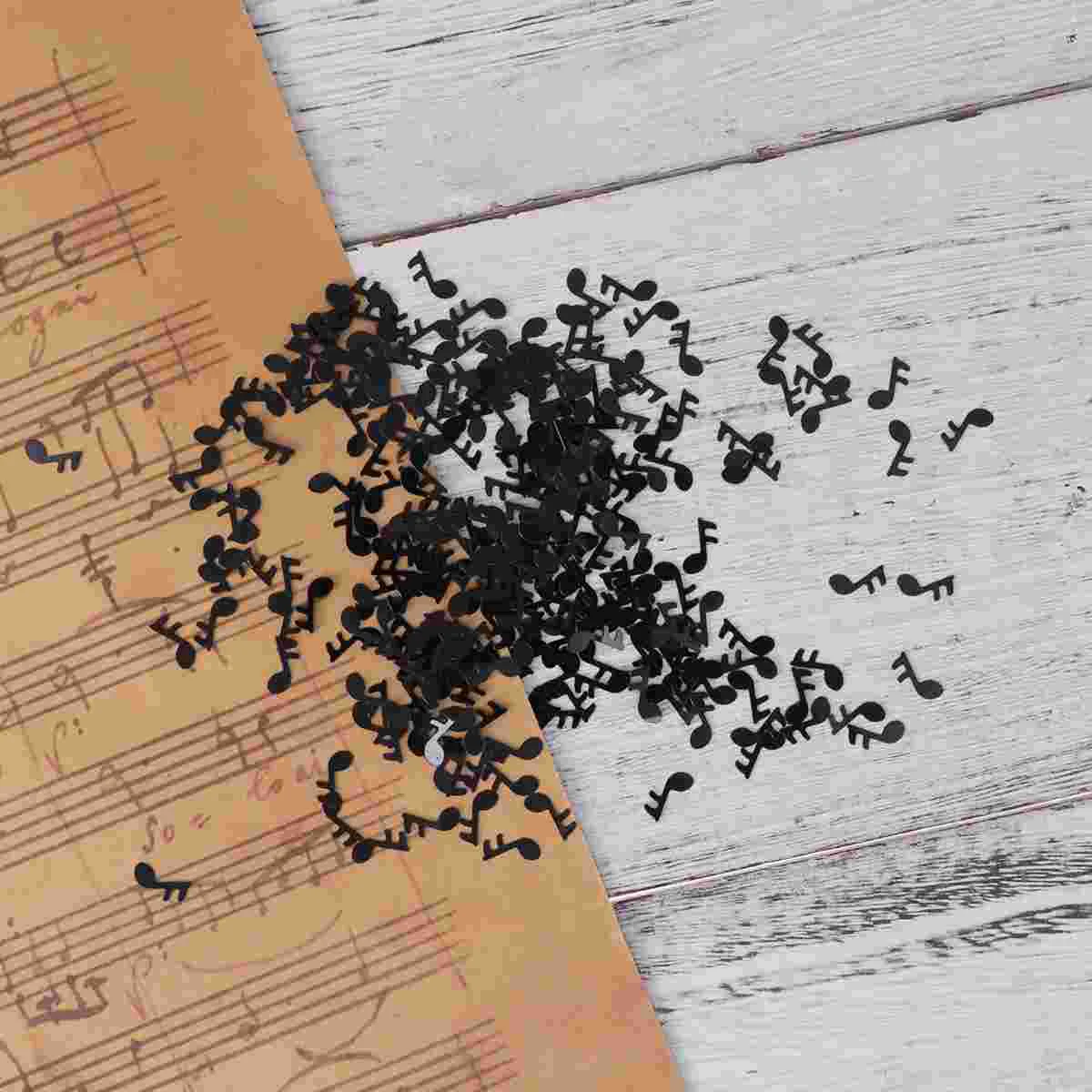 

Music Party Musical Note Notes Paper Wedding Table Glitter Birthday Decoration Holder Toilet Clef Cutouts Cutout Themed Gold