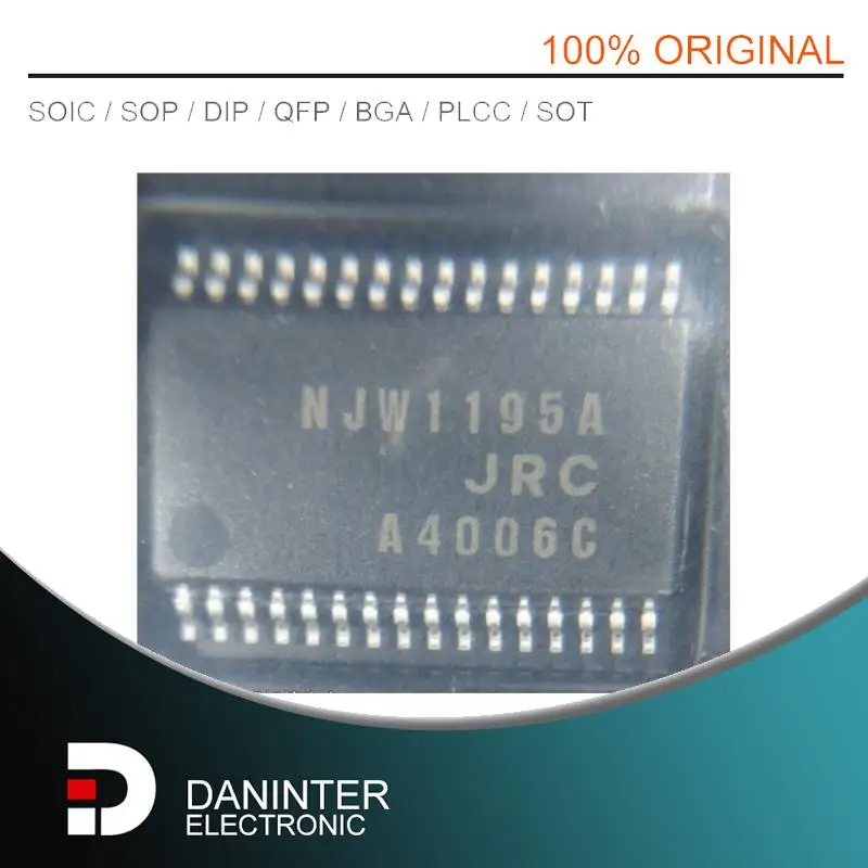 Новый NJW1195AV-TE1 NJW1195AV NJW1195 JRC1195 NJW1195A ssop32 5 шт.