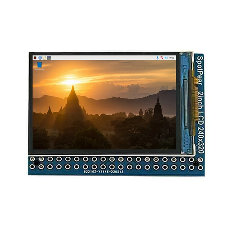 1 шт. для Raspberry Pi 2-дюймовый ЖК-экран IPS 240X320 Встроенный динамик Поддержка