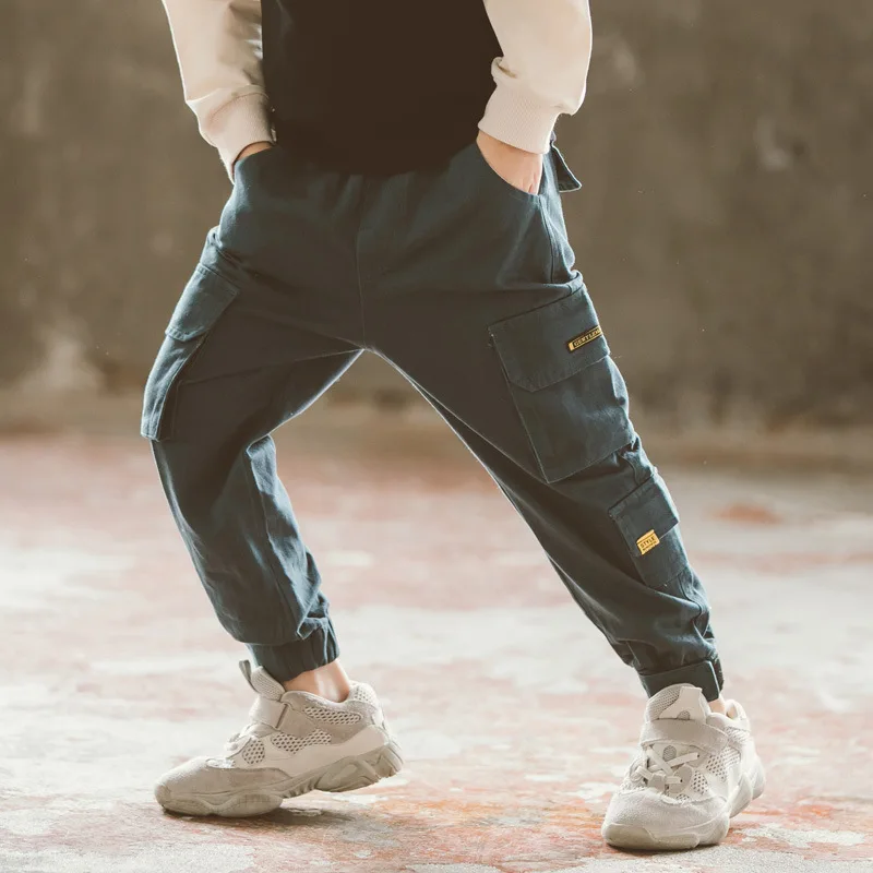 

Toddler Kids Baby Boys Overalls Spring and Autumn Children's Clothing New Casual Pants Boys Trousers