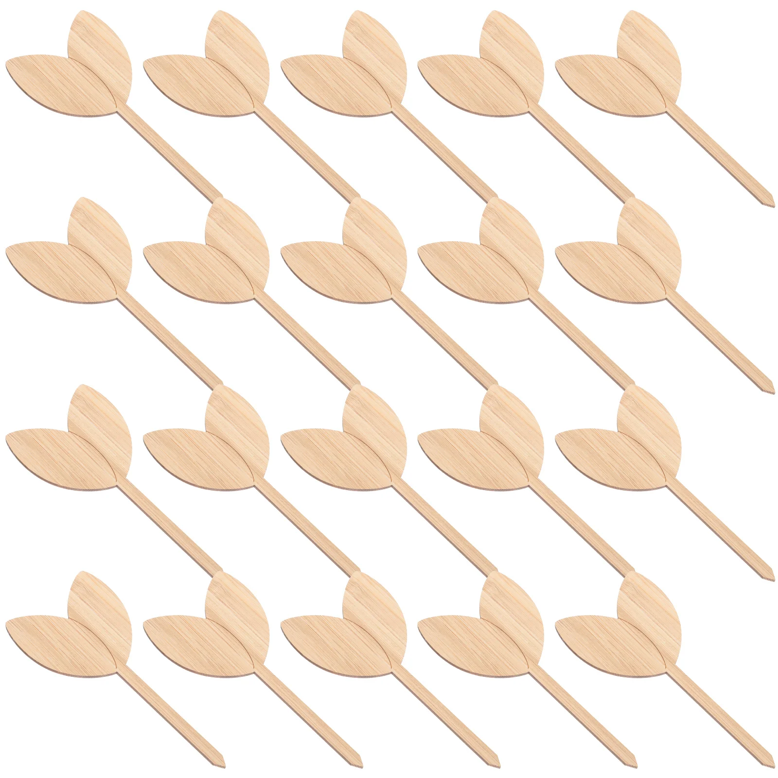 

20pcs Plant Wooden Labels Plant Name Tags Gardening Supplies Plant Distinguish Labels