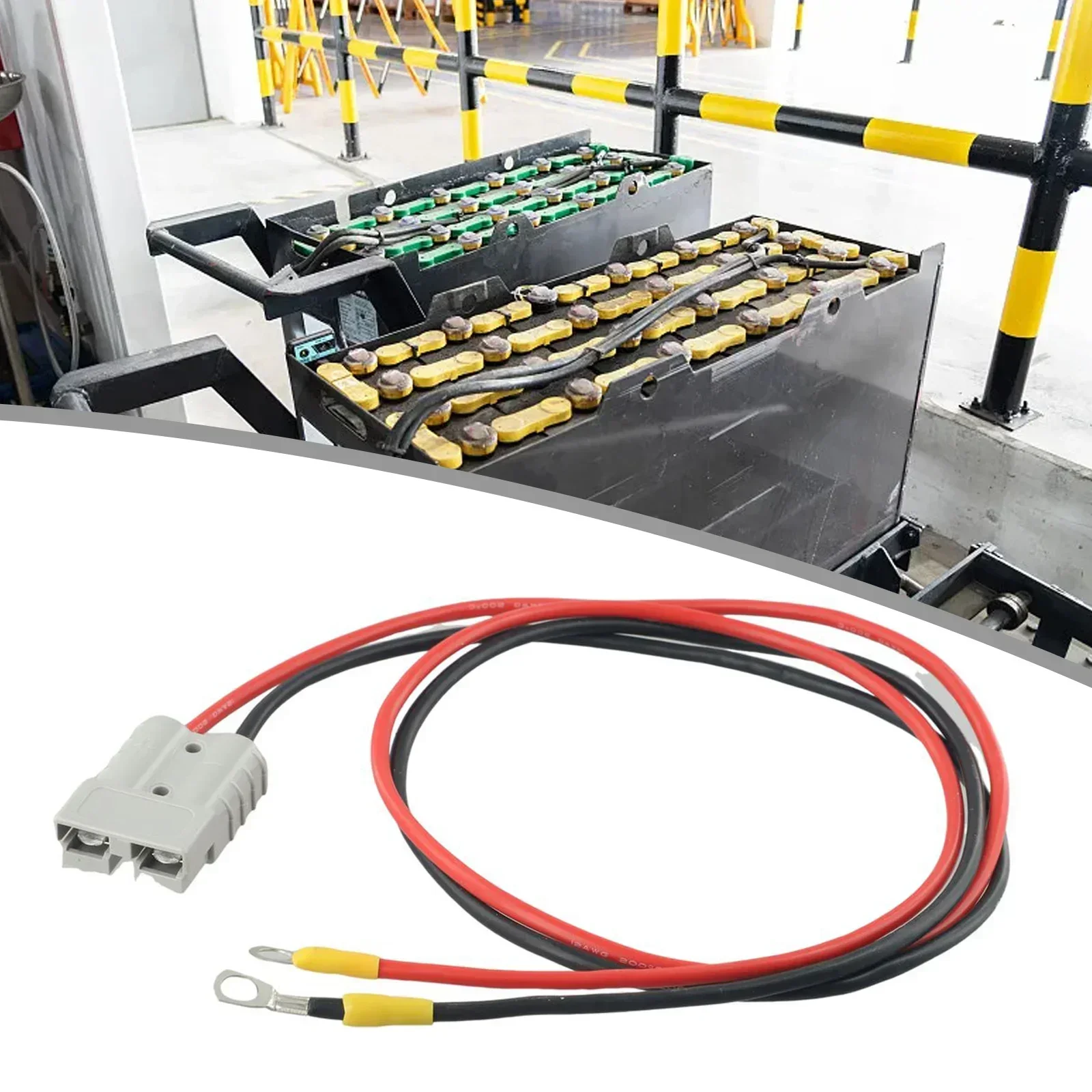 1 шт. двухполюсные разъемы 12AWG 50 А M8 красная/черная куртка или разъем для зарядки