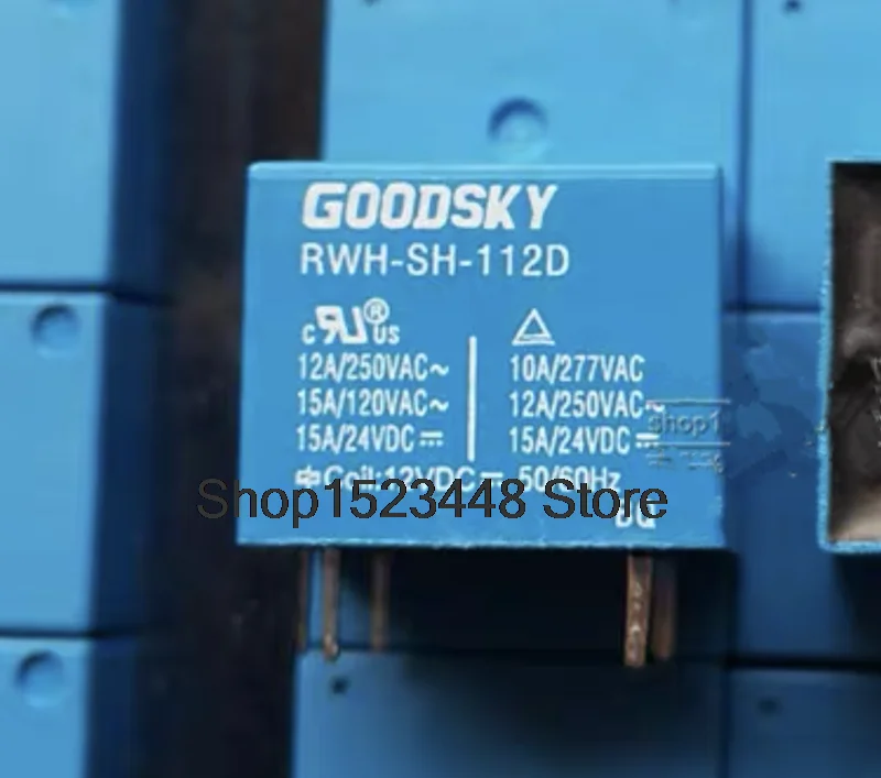 

New 10pcs RWH-SH-112D RWH-SH-112D-12VDC 10A 12V DIP5
