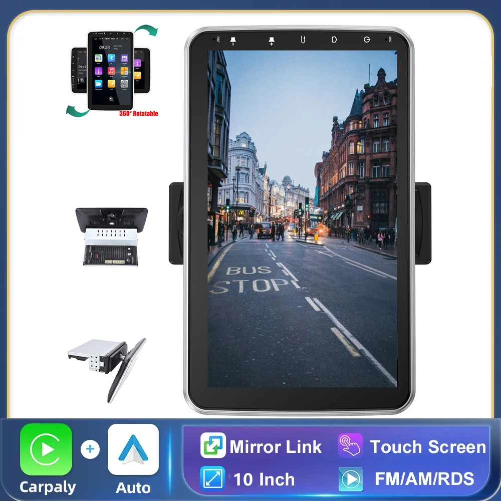Dvd Multimedia Player Gps Audio Universal Navigation Single 1din