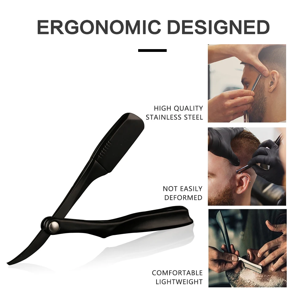 Мужская бритва для стрижки бороды из нержавеющей стали 20 типов