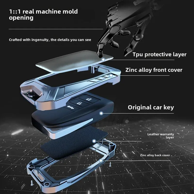 Чехол для автомобильного ключа Lexus ES200 300 часов Lingzhi 2023 RX350h Роскошный чехол с
