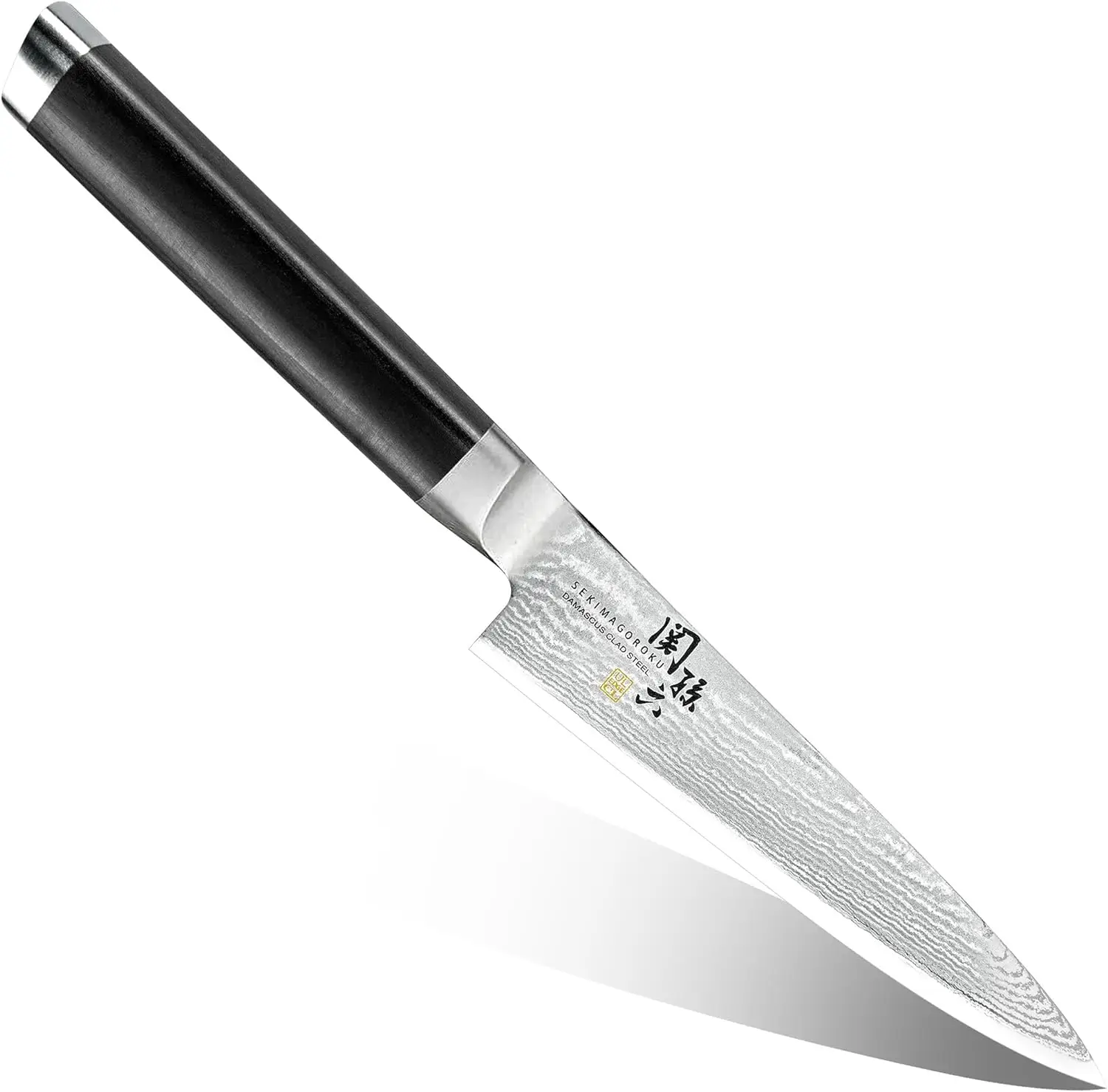 

Magoroku Damascus Petty Knife 120mm (AE-5202)