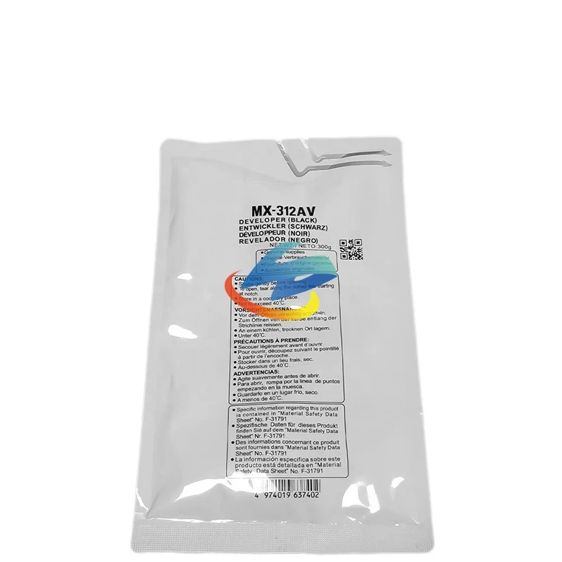 1 шт. MX312 порошок разработчика для Sharp MX-261 311 2608 3108 3508 совместимый с MX261 MX311 MX2608 MX3108