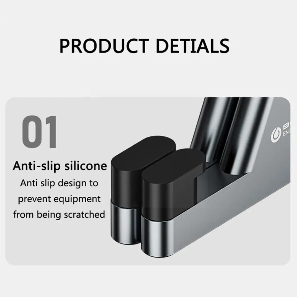 

Universal Mini Aluminum Portable Folding Desk Mount Holder Bracket Mobile Phone Cradle Foldable Stand For Cellphone C0i7