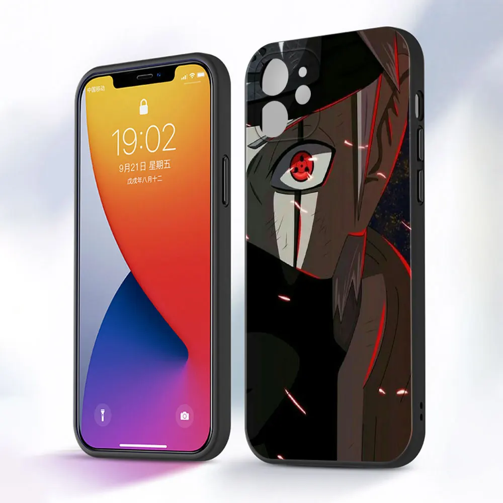 Чехол для телефона Naruto Sasuke Uchiha iPhone SE2 7 8 Plus 5s 6 XR XS Max 11 12 13 Pro mini |