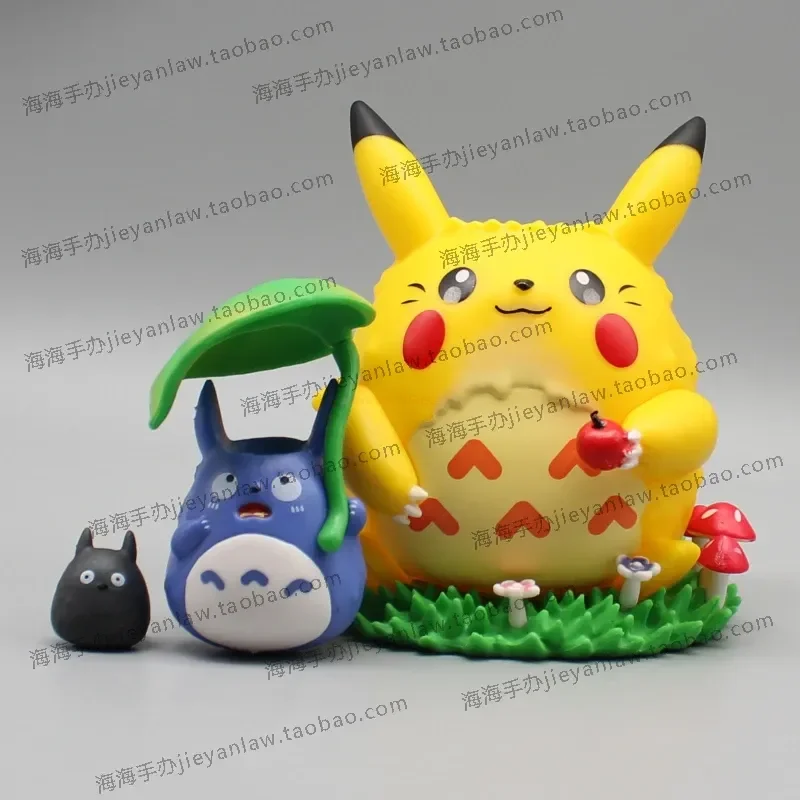 

Pokemon Pikachu Slowpoke Gengar Series Action Figures Model Toy Cartoon Animal Collectible Ornament Doll Gift For Kids