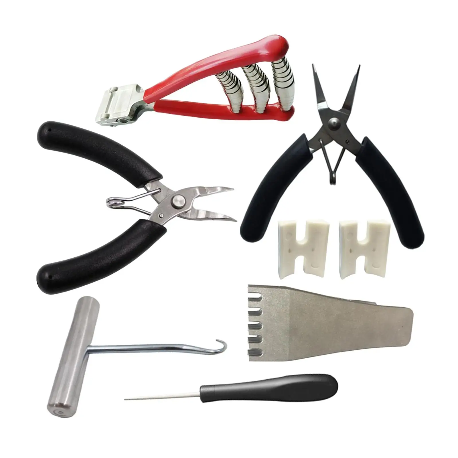 Portable Badminton Starting String Clamp Plier Wire Cutter Tool Sports Tennis Racquet Racket Flying Clamp Replacement