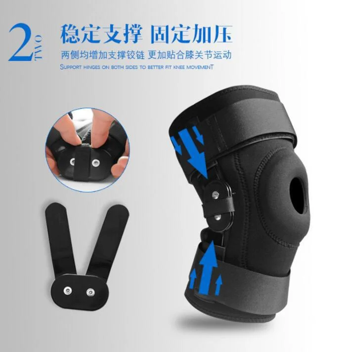 1Pc Professional Sports Knee Protection Hinged Knee Brace Medical Knee Support for Women Men Injury Recovery, Joint Pain Relief
