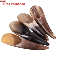 1pc natural buffalo horn guasha massage tool acupuncture spa therapy scraping board health care tool gua sha massager