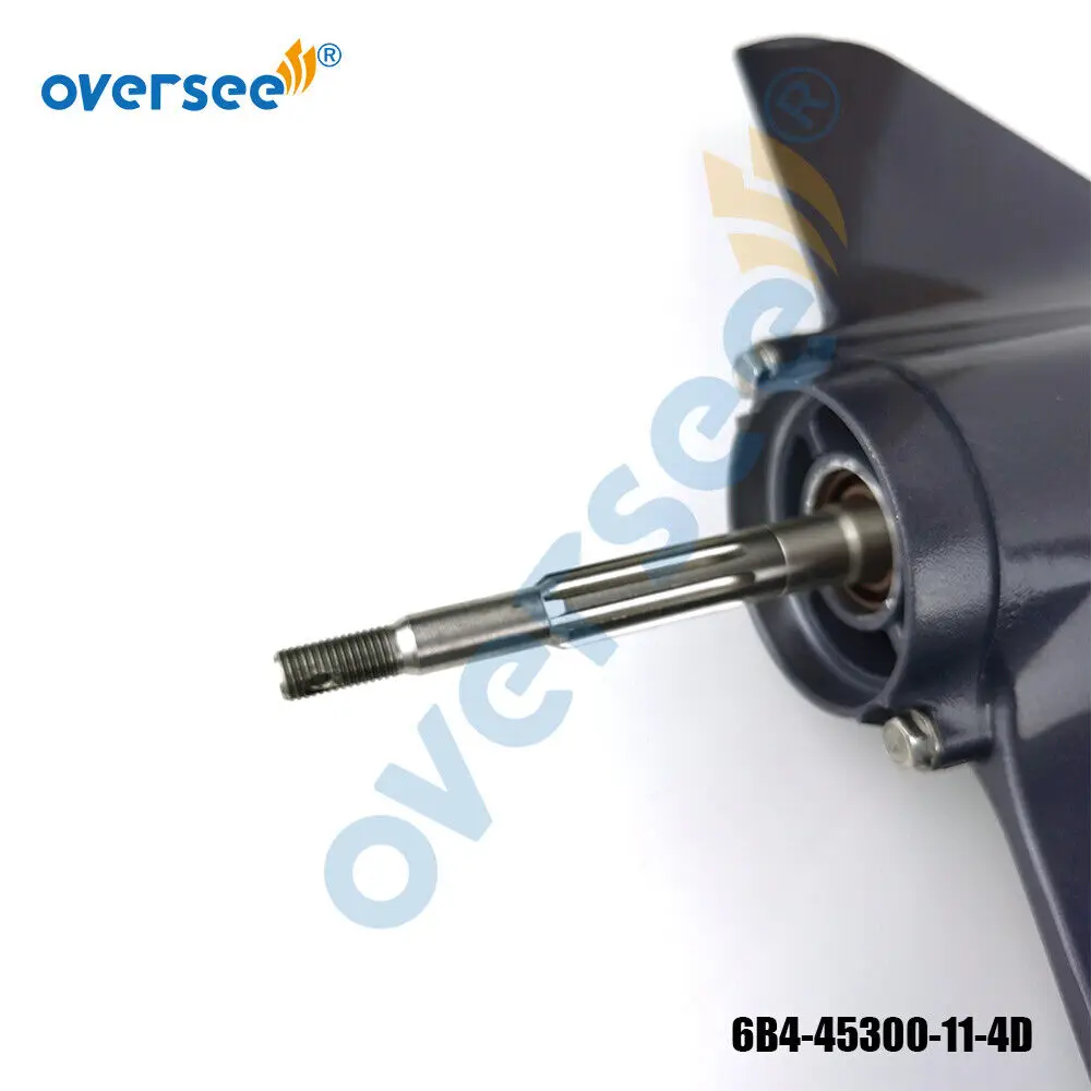 6B4-45300-11-4D (L) нижний блок в сборе длинный для подвесного двигателя Yamaha 2 Storke 9 л.с. 15