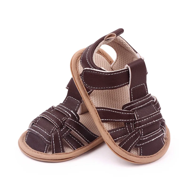 

0-18 months Baby Summer Sandals Infant Boy Girl Shoes Rubber Soft Sole Non-Slip Toddler First Walkers Baby Crib Newborn