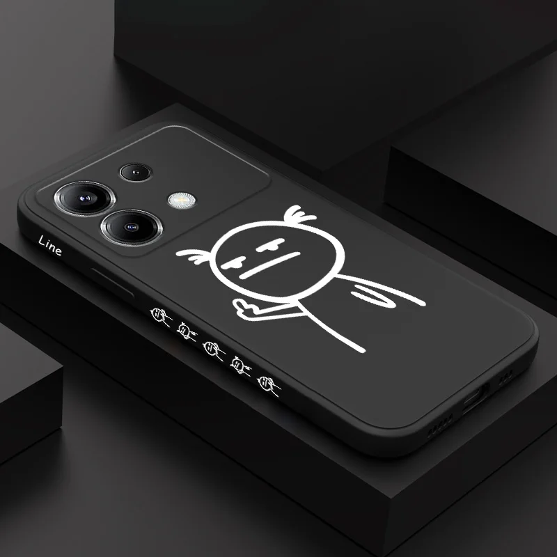 Силиконовый чехол для Xiaomi Poco X6 F6 M6 M5 M5S F5 X5 F4 X4 M4 F3 M3 X3 Pro 4G