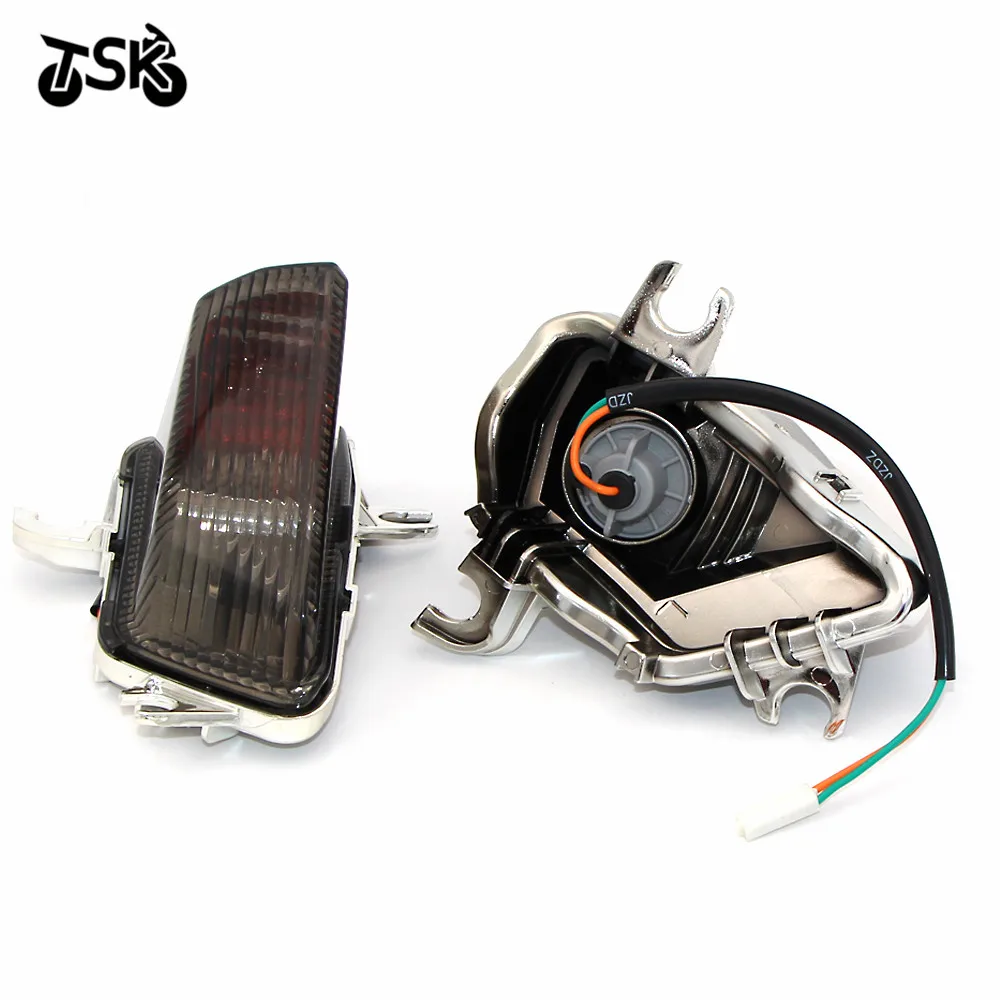 Передний мигающий указатель поворота 2-проводная индикаторная лампа для Kawasaki Z1000