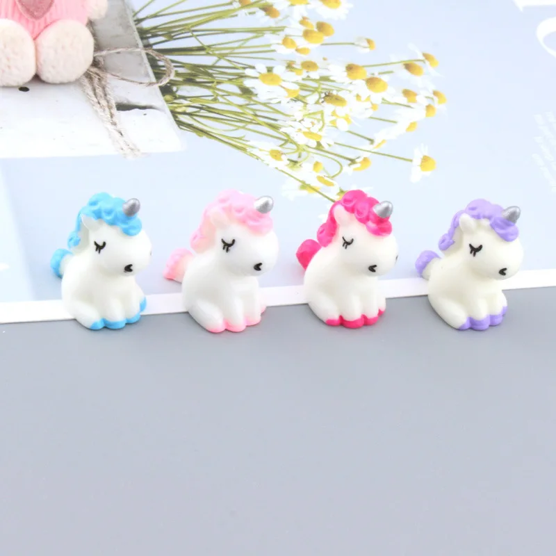 

Миниатюрные фигурки животных из смолы 4 шт.