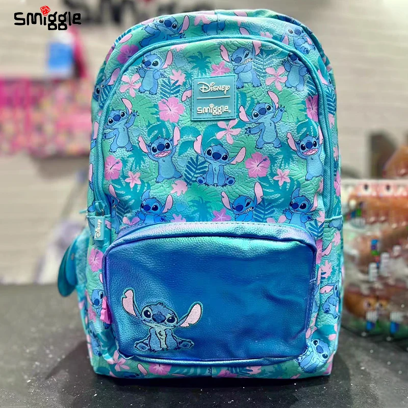 Новые австралийские школьные сумки Smiggle рюкзак Disney Stitch сумка для обеда бутылка