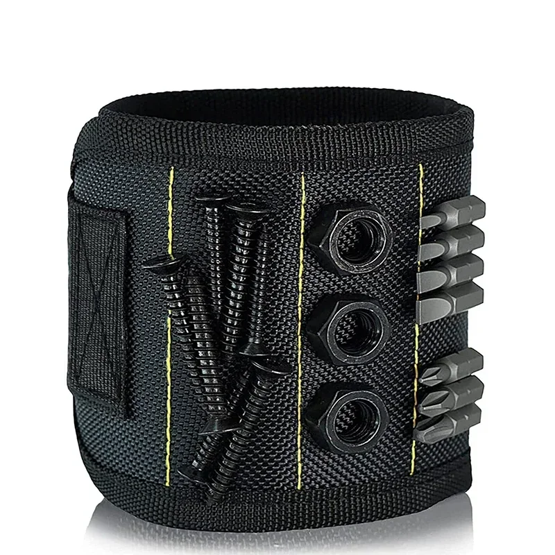 

Магнитный ремешок, магнитный браслет, сумка на присоске, крепкий магнитный ремешок на запястье, магнитный многофункциональный инструмент, браслет для ногтей