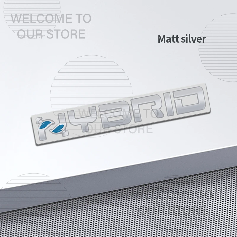 

Автомобильный декор, металлическая эмблема с буквами HYBRID, 3D наклейка, аксессуары для Fiat 500 500C Bravo Stilo Panda Punto 595, наклейки на задний багажник