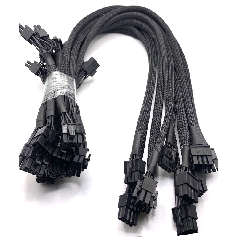 

PCI Express 8pin to Dual 6+2Pin Power Supply Cable PCIe 8 Pin 1 to 2 Spliter For Corsair RM1000 RM850 RM750 RM650 RM550 RM450