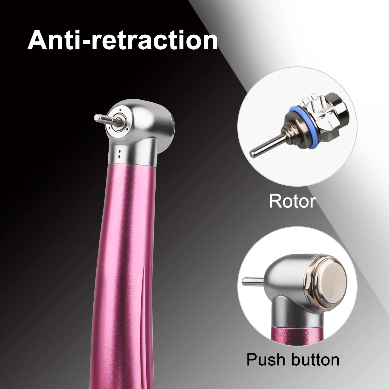 Комплект стоматологических наконечников воздушная турбина E-типа 2/4 отверстия