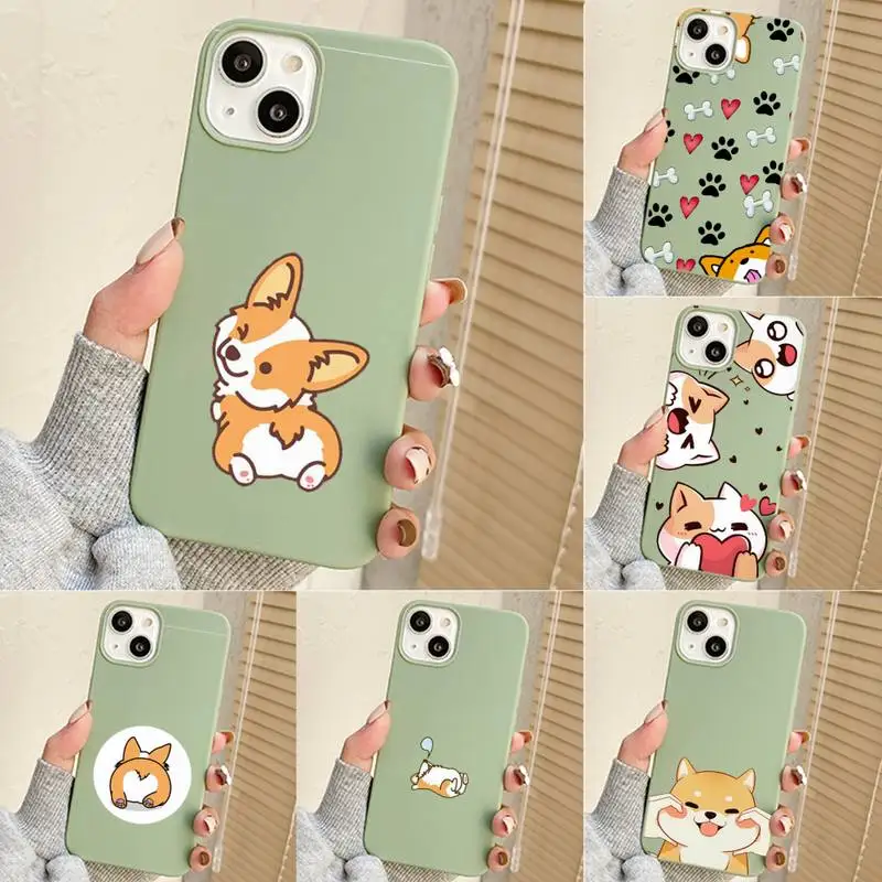 

The Dog Corgi Phone Case For Iphone 7 8 Plus X Xr Xs 11 12 13 Se2020 Mini Mobile Iphones 14 Pro Max Case
