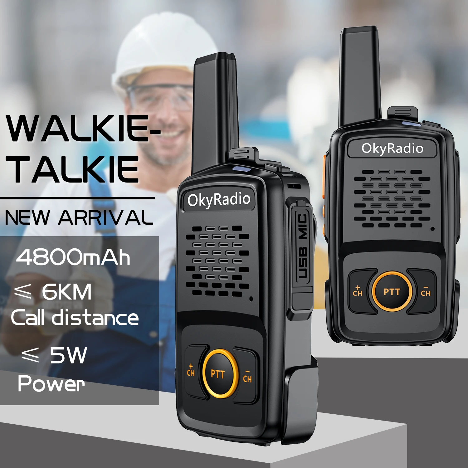 100% оригинальная улучшенная версия UV-5R Walkie Talkie двухсторонняя рация Uv5r 128CH 5W VHF UHF