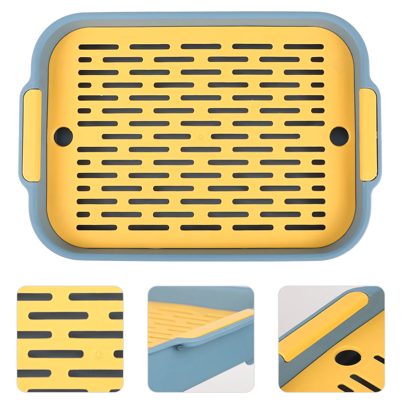 

Tray Dish Drain Drying Kitchen Water Drainer Rack Board Draining Tea Mat Holder Drip Cup Utility Coffee Pad Filter Cutlery