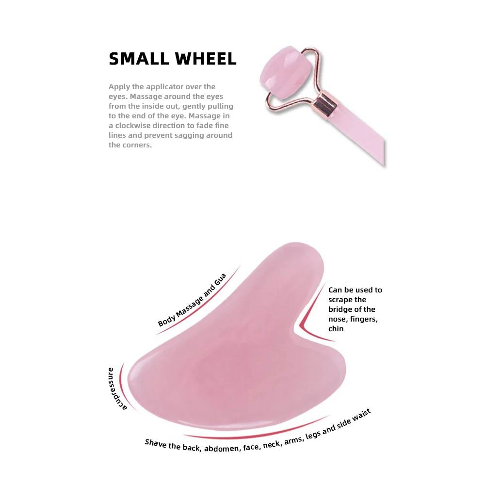 Розовый набор в коробке пластина гуаша подтяжка лифтинг лица полимер не